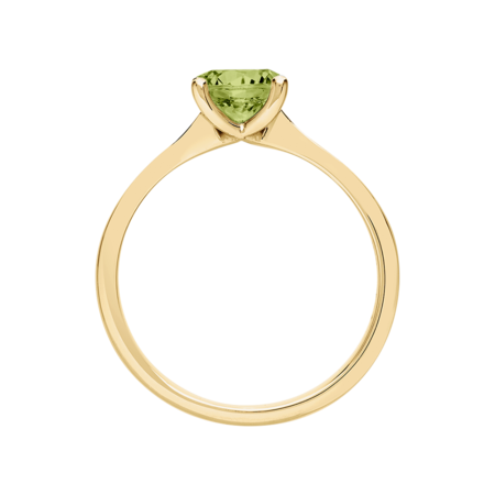 Basel Peridot grün in Gelbgold