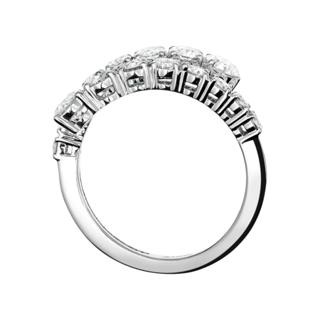 Memoire Ring Cambridge in Weißgold