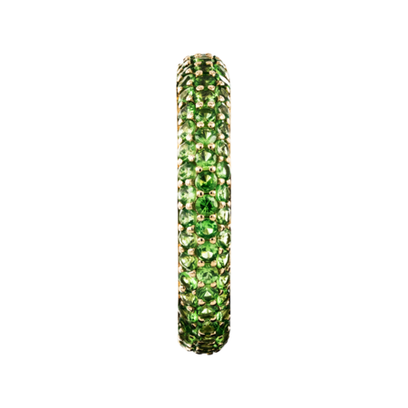 Ring Couleur Vert in Gelbgold