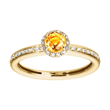 Romance Ring in Gelbgold