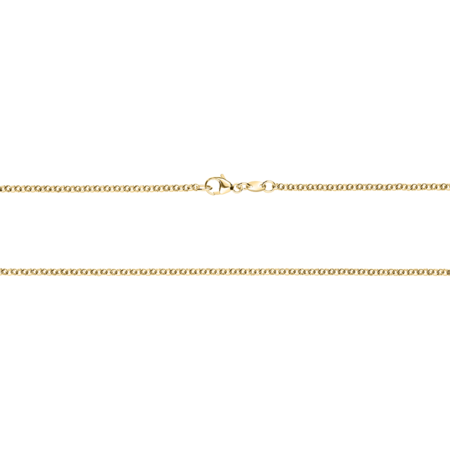 Belcher Chain Necklace in Yellow Gold