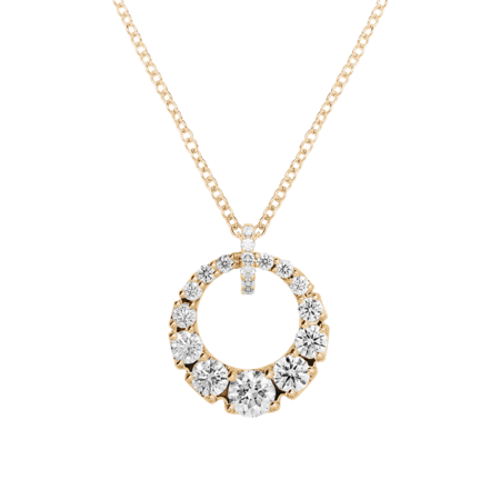Diamond Necklace I in Rose Gold