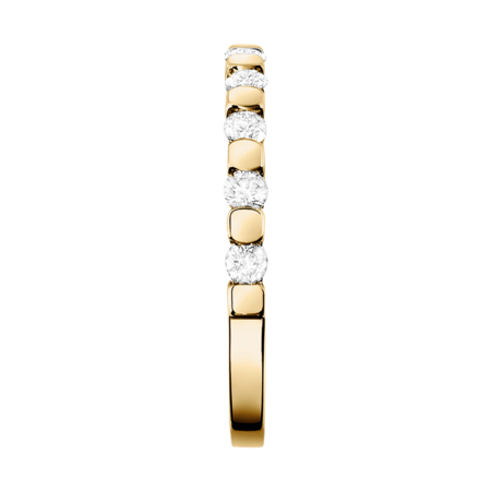 Eternity Ring Knokke in Yellow Gold