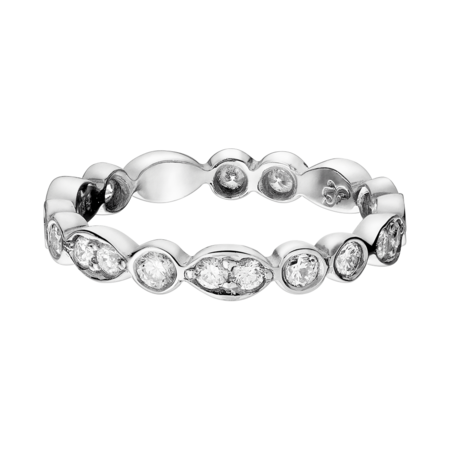 Eternity Ring Porto Cervo in Platinum