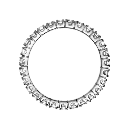Eternity Ring Stockholm in White Gold