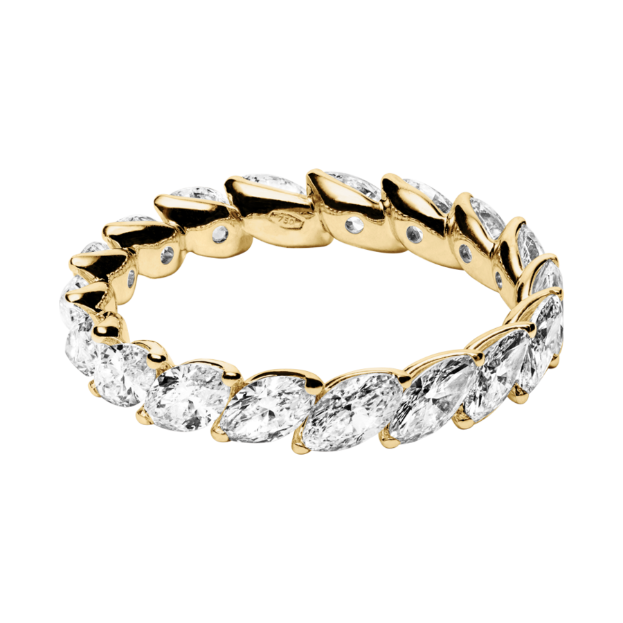 Yellow gold diamond eternity ring discount