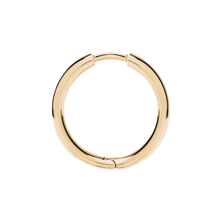 Hoop Earring Classics in Rose Gold