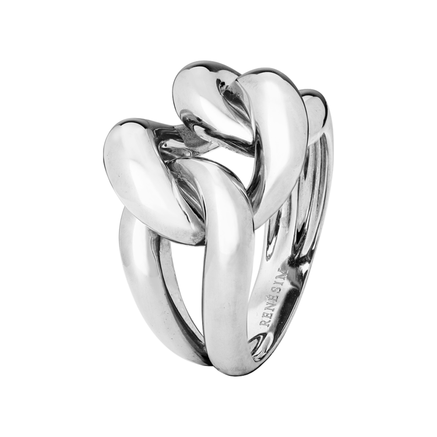 White gold knot ring discount