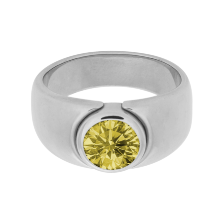 Mantua Sapphire yellow in White Gold