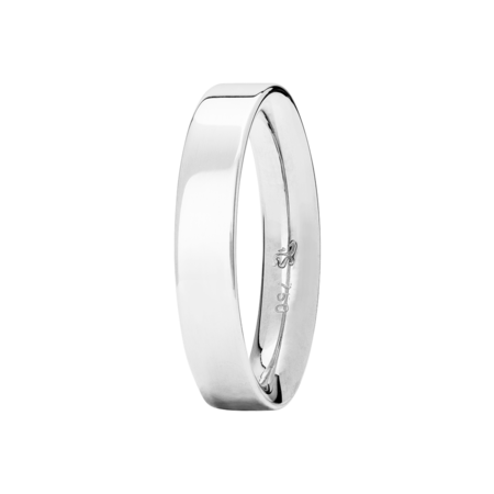 Ring Classics inverse in White Gold