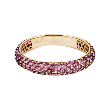 Ring Couleur Rose in Yellow Gold