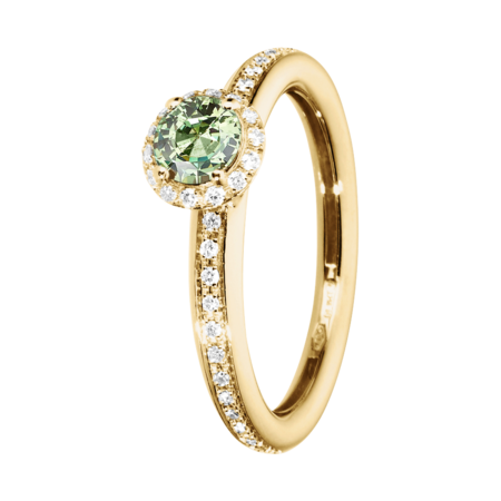 Romance Ring in Yellow Gold