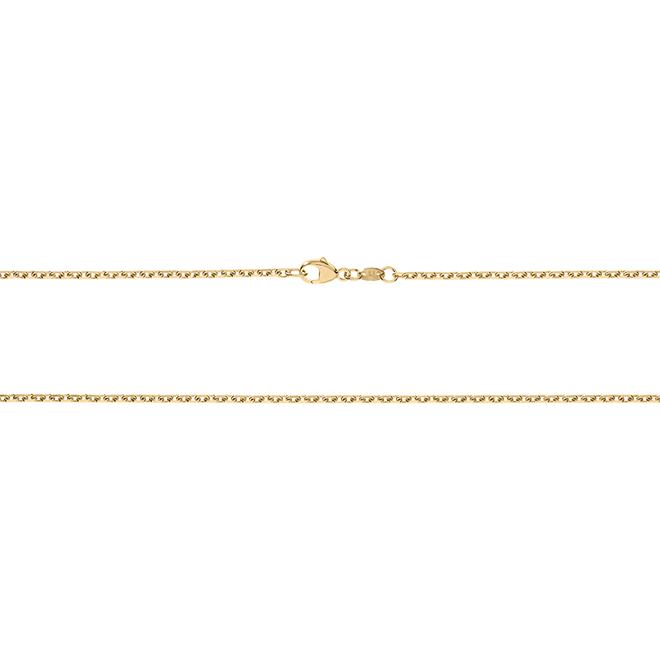 Anchor Chain Diamond Cut in Rose Gold