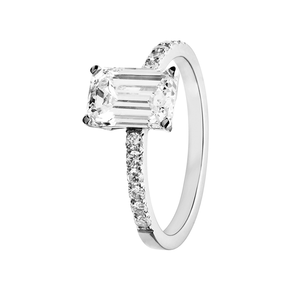 Diamantring Melbourne 0,75 ct in Weißgold