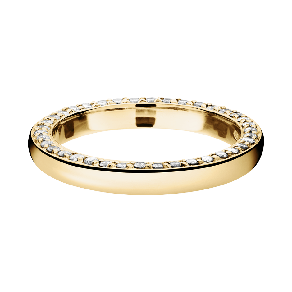 Eternity Ring Bologna in Yellow Gold