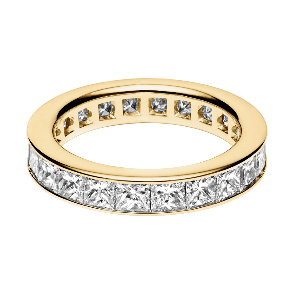 Eternity Ring Macao in Yellow Gold