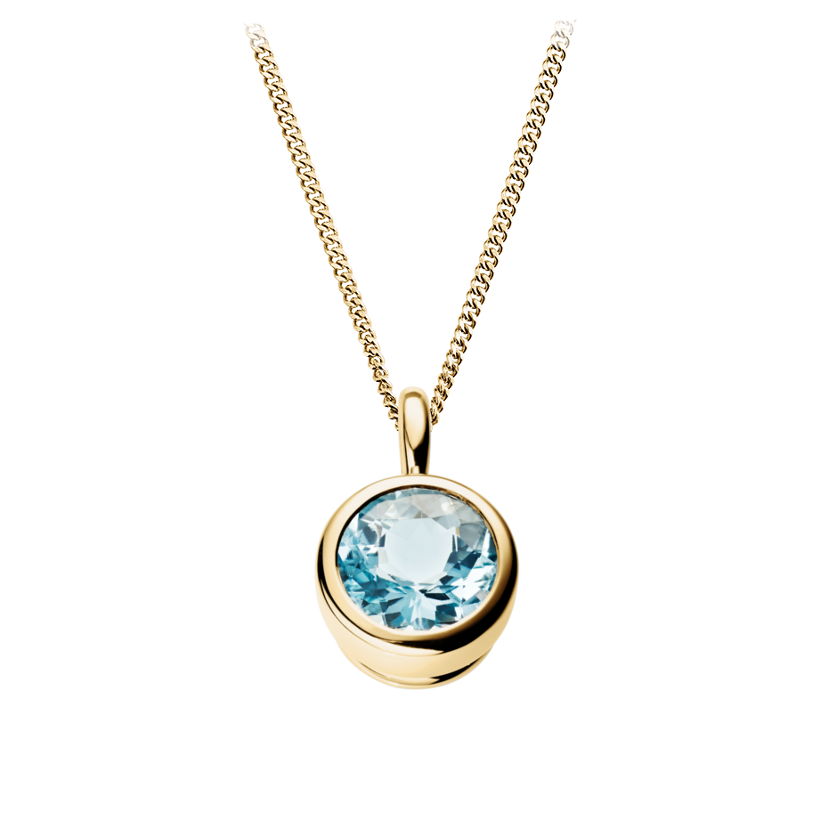 Pure Pendant in Yellow Gold