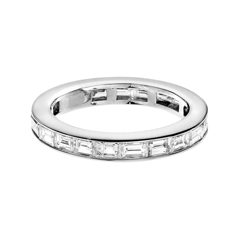 Wedding Rings with Eternity Ring Nice in Platinum